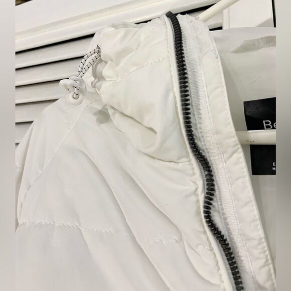 COPY - Bershka Unisex Lightweight White Puffer Jacket Size Medium - Picture 7 of 11
